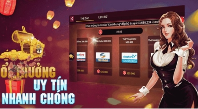 Chơi game bài đổi thưởng kiếm tiền thật cùng gamebaidohuong.cx