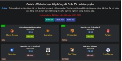 Tại Sao Nền Tảng Colatv Là Lựa Chọn Số 1 Cho Người Hâm Mộ Bóng Đá?